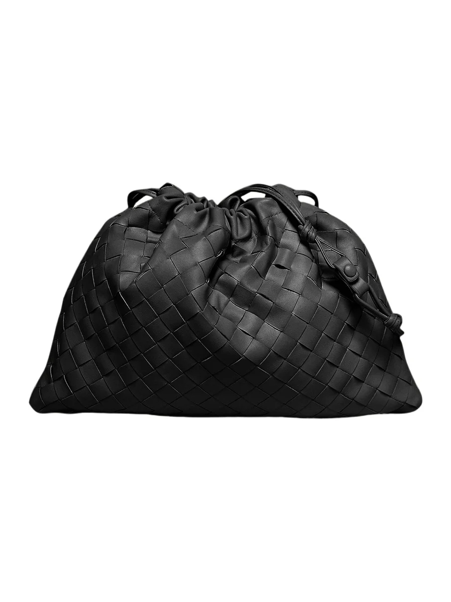 Bottega Veneta Medium Leather Pouch Bag