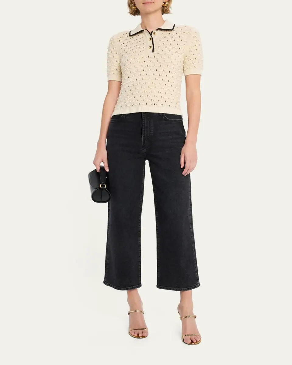 FRAME The Wide Crop Jeans | Thumbnail 2 FRAME The Wide Crop Jeans | Thumbnail 2