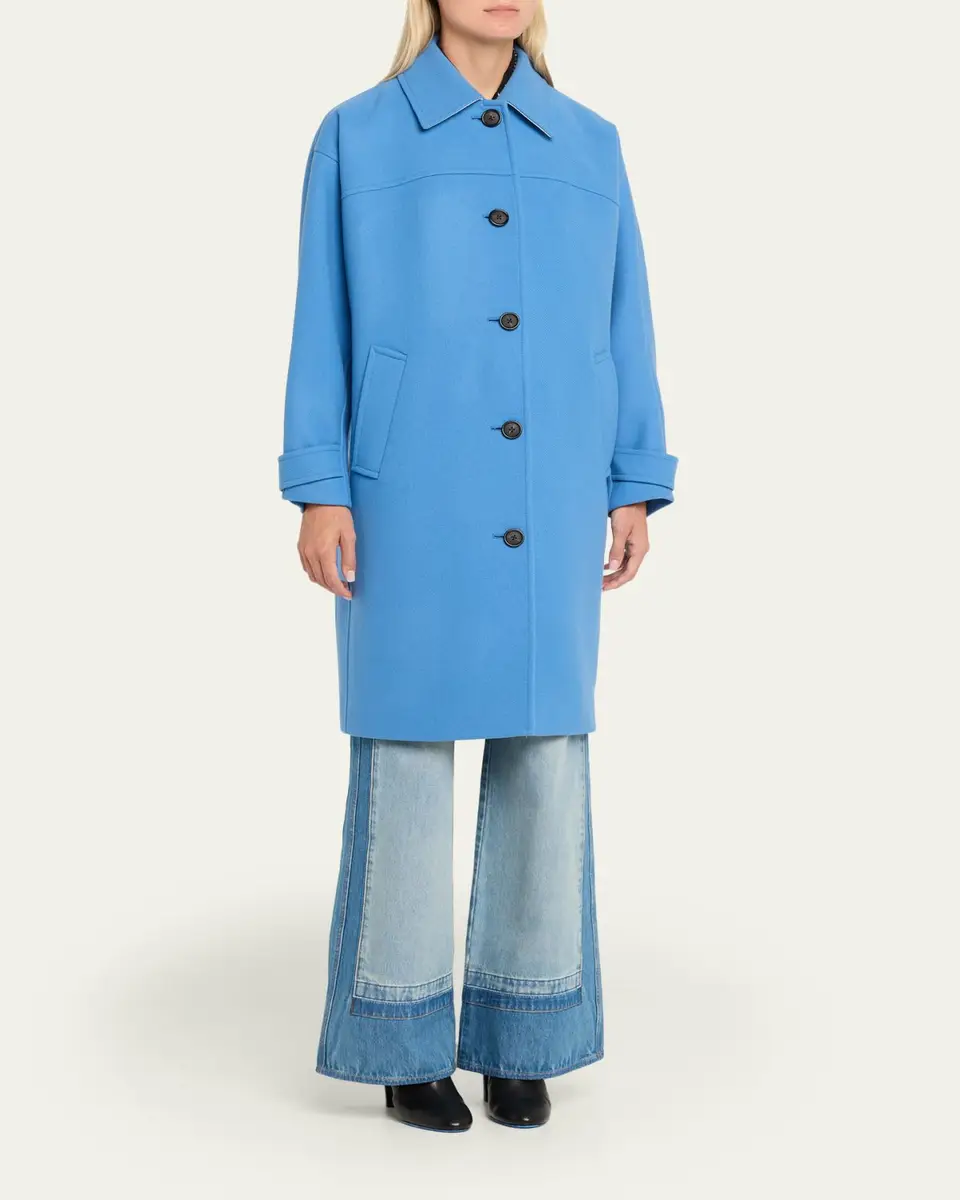 Veronica Beard Laurent Cocoon Dickey Coat | Thumbnail 4