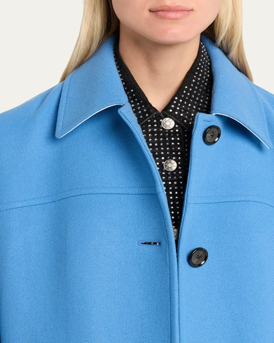 Veronica Beard Laurent Cocoon Dickey Coat | Thumbnail 5