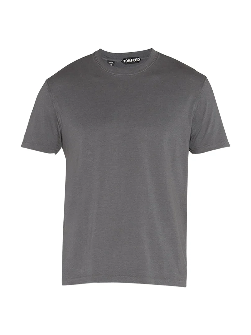 Tom Ford Men's Lyocell-Cotton Crewneck T-Shirt