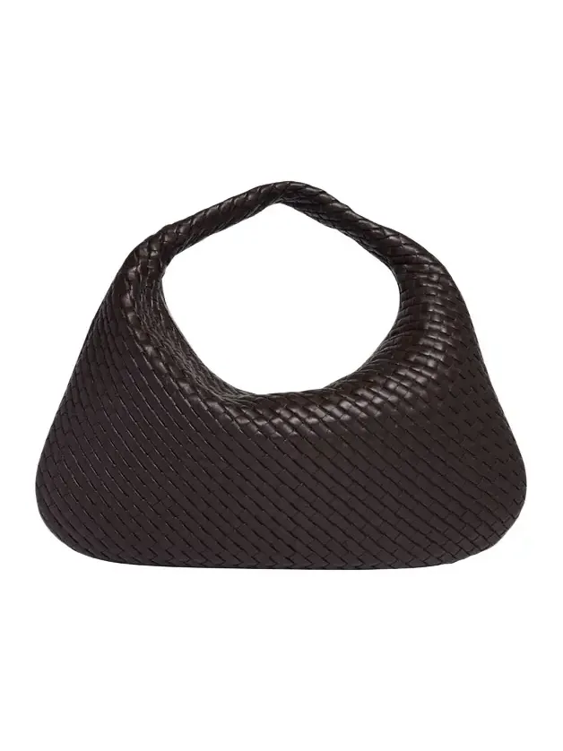 Veneta Maxi Leather Hobo Bag