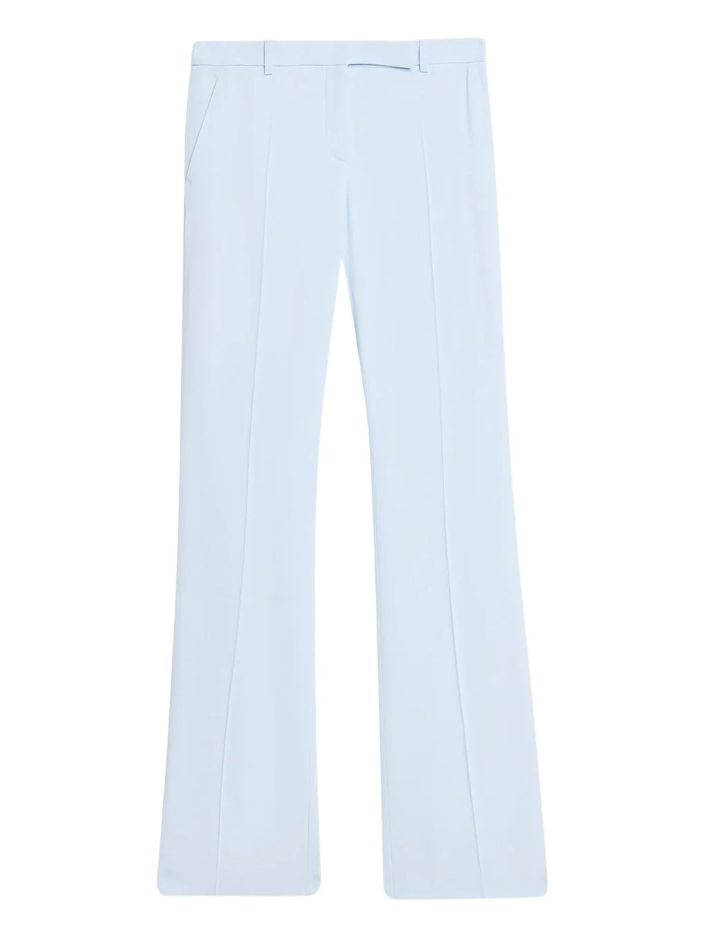 Bootcut Leaf Crepe Pants