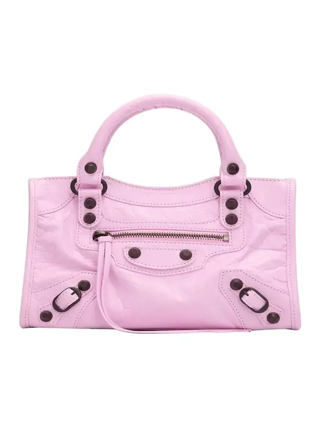Le City Mini Leather Top-Handle Bag Le City Mini Leather Top-Handle Bag
