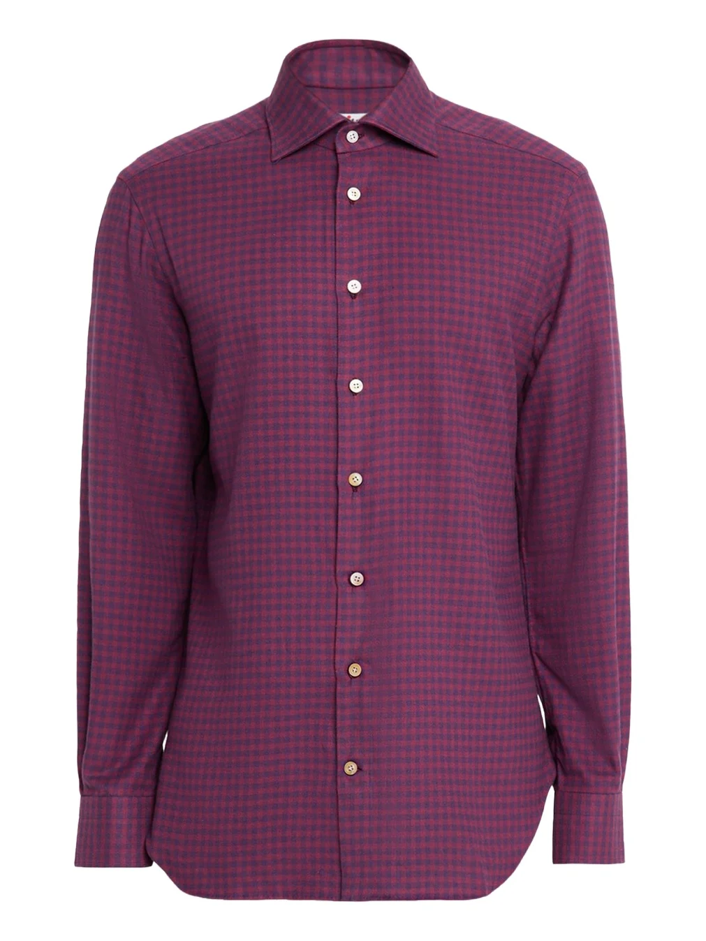 Men's Gingham Cotton Sport Shirt