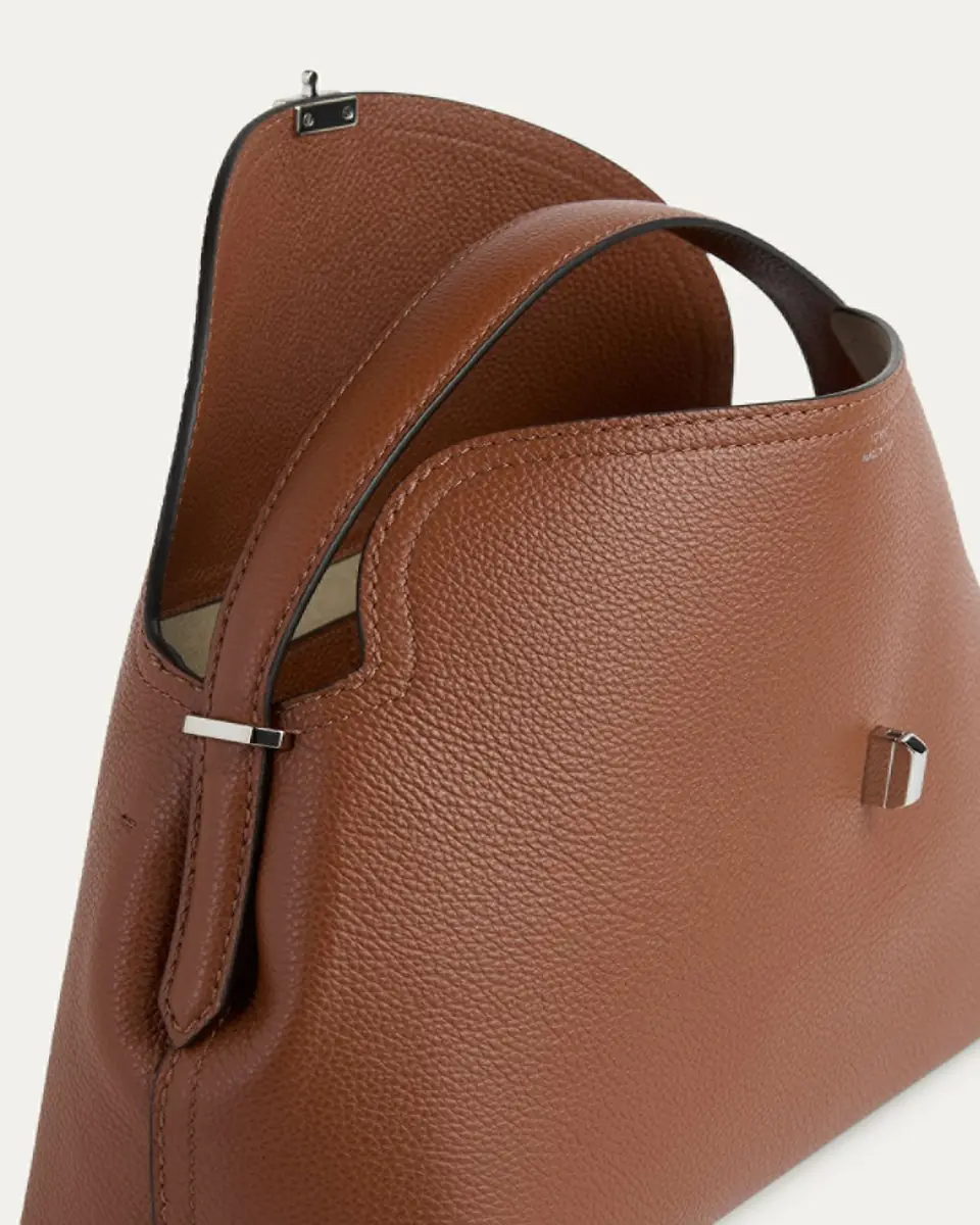 Toteme T-Lock Grain Leather Top-Handle Bag | Thumbnail 6 Toteme T-Lock Grain Leather Top-Handle Bag | Thumbnail 6