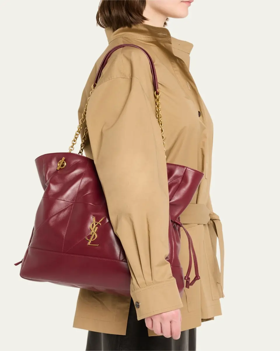 Saint Laurent Jamie 4.3 Medium Shopping Tote Bag in Quilted Leather | Thumbnail 2 Saint Laurent Jamie 4.3 Medium Shopping Tote Bag in Quilted Leather | Thumbnail 2
