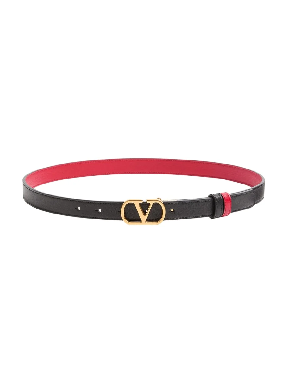 VLogo Signature Reversible Calfskin Belt, 30mm VLogo Signature Reversible Calfskin Belt, 30mm