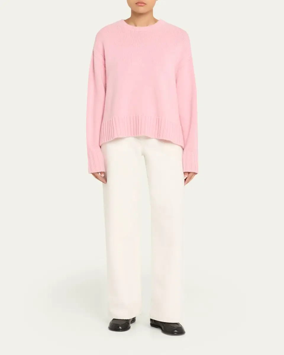 Guest in Residence Cozy Cashmere Crewneck Sweater | Thumbnail 6 Guest in Residence Cozy Cashmere Crewneck Sweater | Thumbnail 6