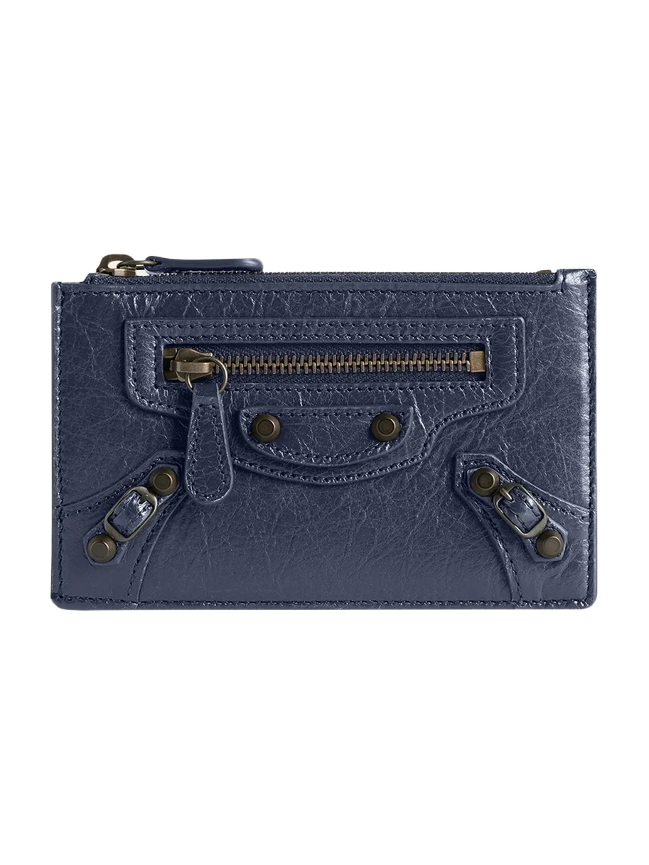 Balenciaga Le City Arena Leather Card Holder