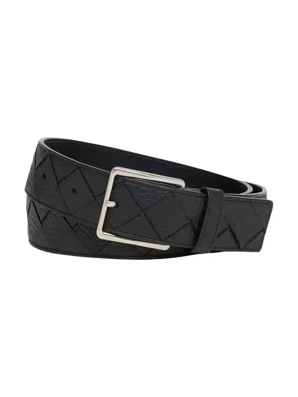 Men's Intrecciato Reversible Leather Belt Men's Intrecciato Reversible Leather Belt