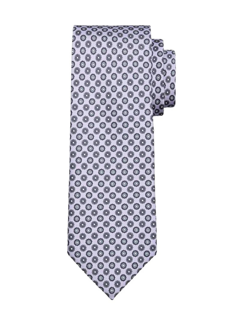 Men's Micro-Medallion Silk Tie