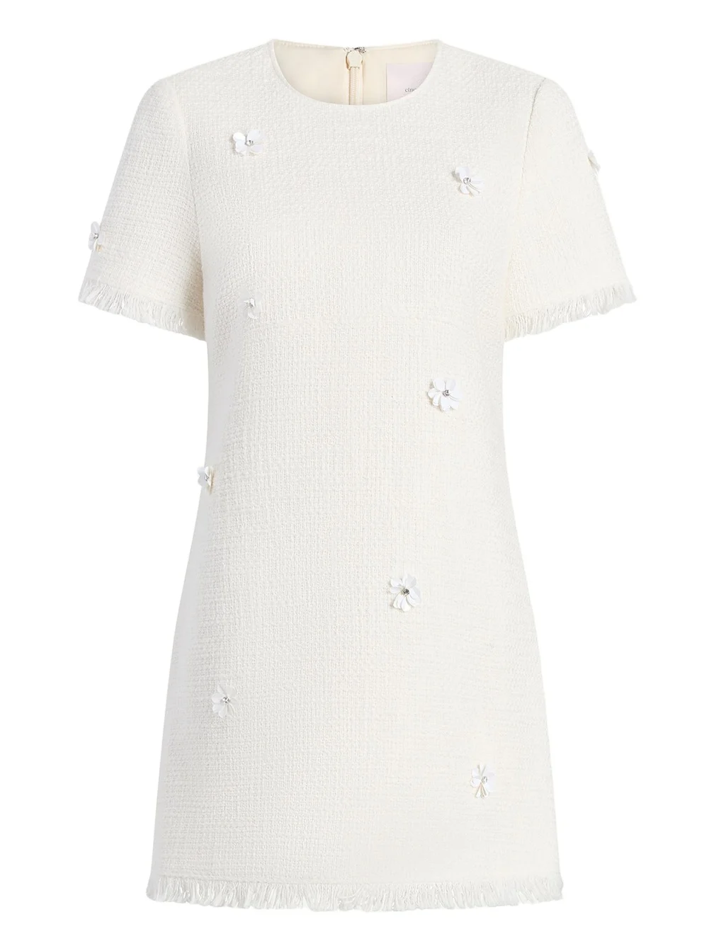 Crunchy Flower Tweed Mini Dress Crunchy Flower Tweed Mini Dress