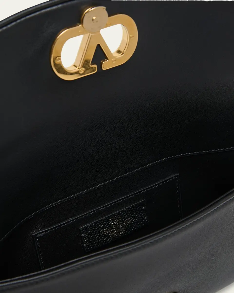 Valentino Garavani Small VLogo Leather Shoulder Bag | Thumbnail 4 Valentino Garavani Small VLogo Leather Shoulder Bag | Thumbnail 4