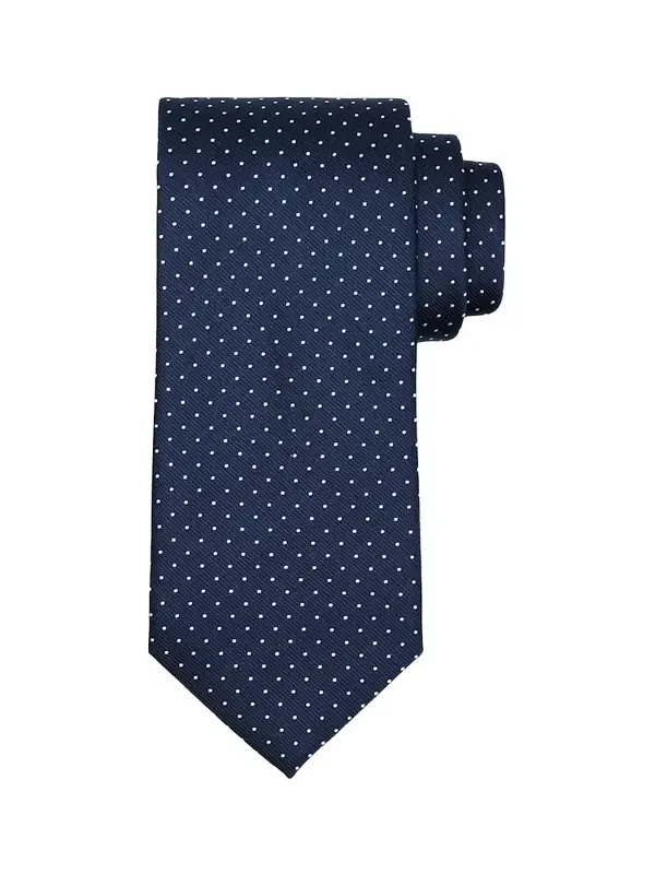 Men's Micro-Polka Dot Silk Tie