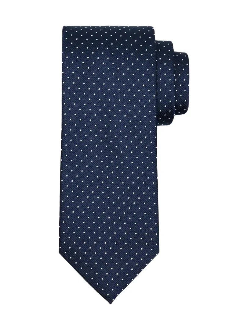 Brioni Men's Micro-Polka Dot Silk Tie