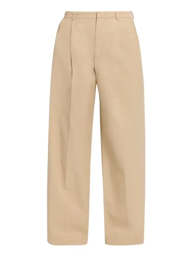 Camille Mid-Rise Cotton-Blend Trousers Camille Mid-Rise Cotton-Blend Trousers