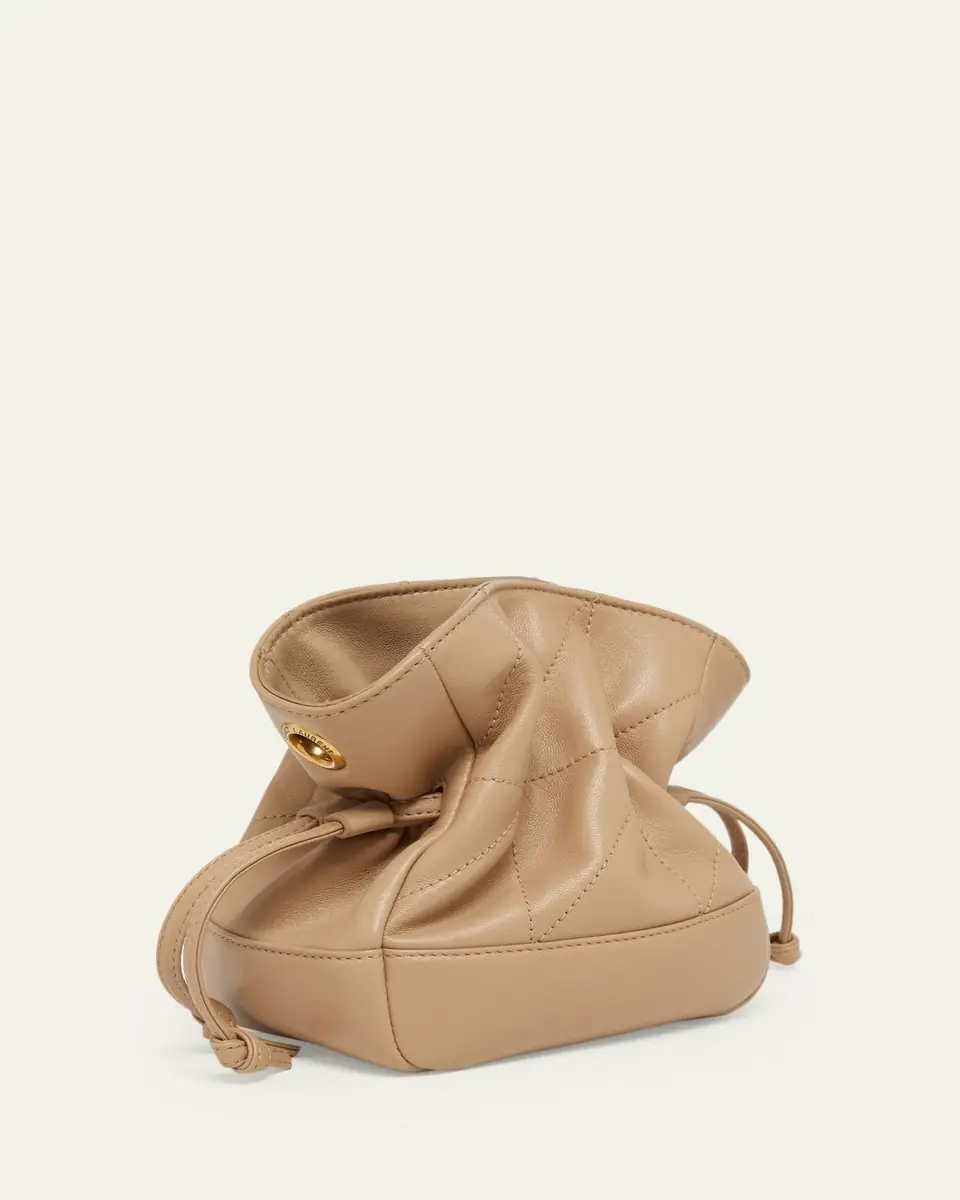 Saint Laurent Jamie Mini YSL Quilted Leather Shoulder Bag | Thumbnail 3 Saint Laurent Jamie Mini YSL Quilted Leather Shoulder Bag | Thumbnail 3