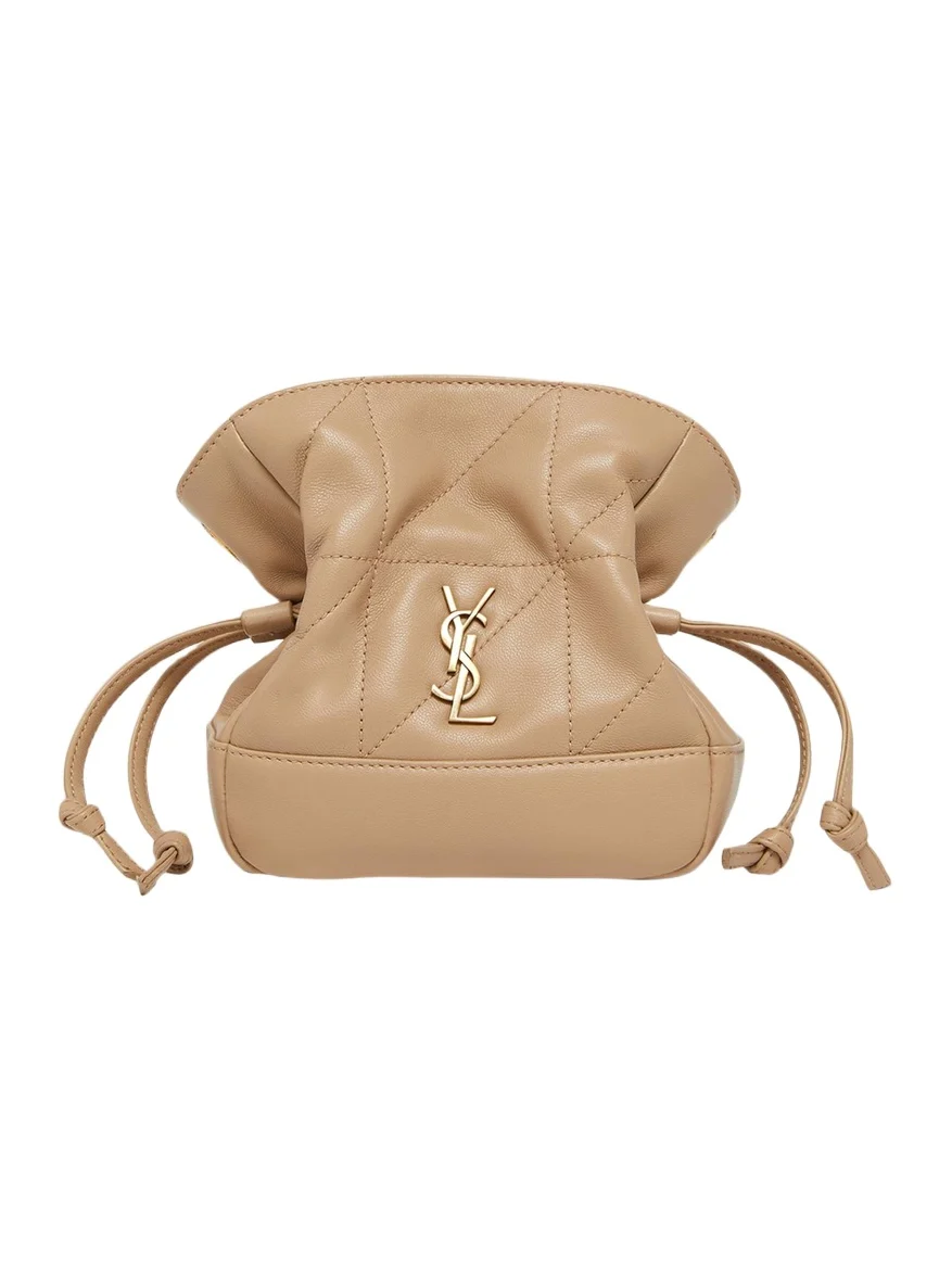 Jamie Mini YSL Quilted Leather Shoulder Bag