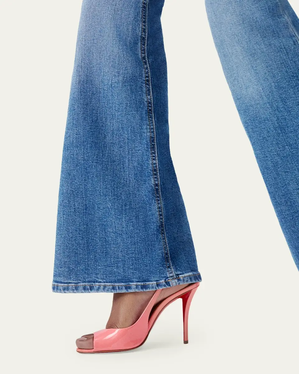 Christian Louboutin 100mm Sofia Z Patent Leather Slingback Pumps | Thumbnail 2