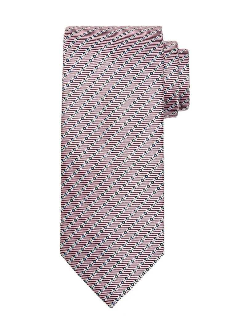 Men's Micro-Print Silk Jacquard Tie Men's Micro-Print Silk Jacquard Tie