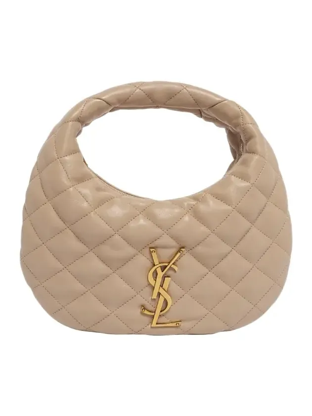 Icarino Baby YSL Quilted Leather Hobo Bag Icarino Baby YSL Quilted Leather Hobo Bag