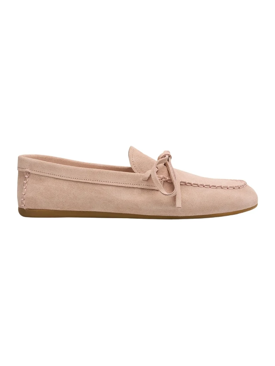 Miu Miu Suede Moccasin Loafers