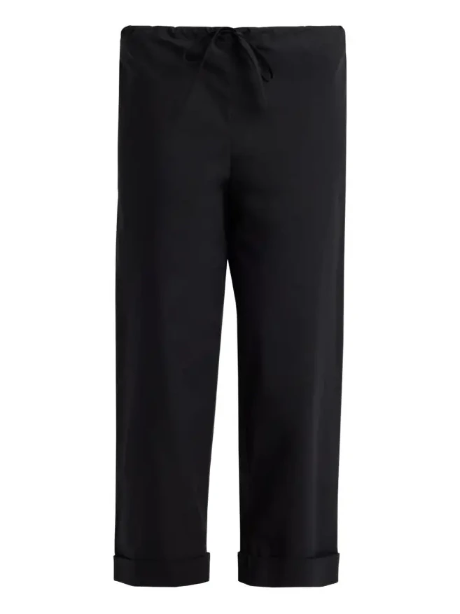Delano Straight-Leg Cotton Poplin Pants