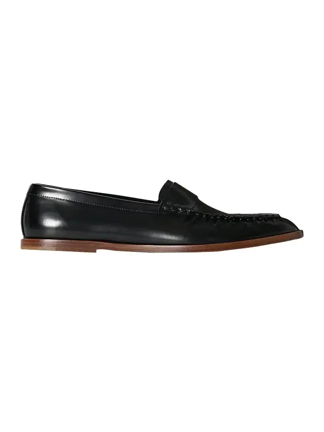 Calfskin Leather Loafers