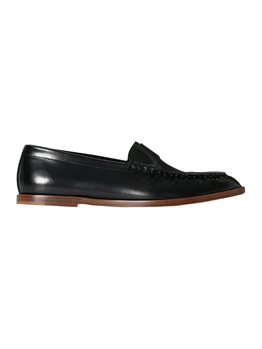 Calfskin Leather Loafers