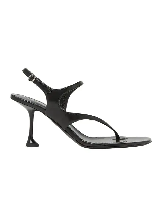 Tee Asymmetric Leather Thong Sandals Tee Asymmetric Leather Thong Sandals