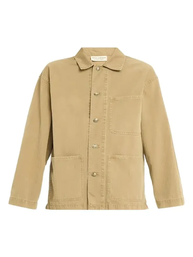 Franklin Cotton Herringbone Single-Breasted Jacket