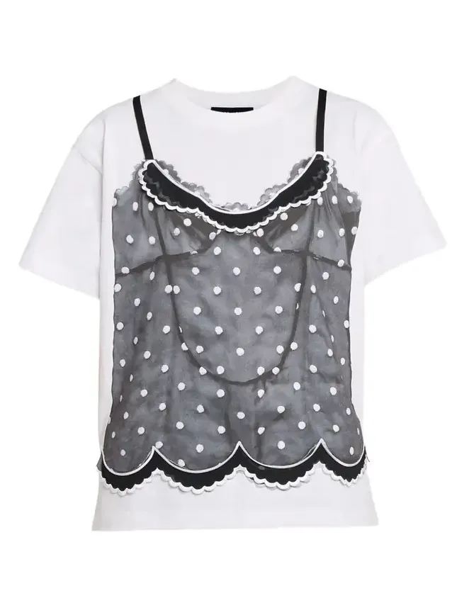 Trompe L'Oeil Cami T-Shirt Trompe L'Oeil Cami T-Shirt