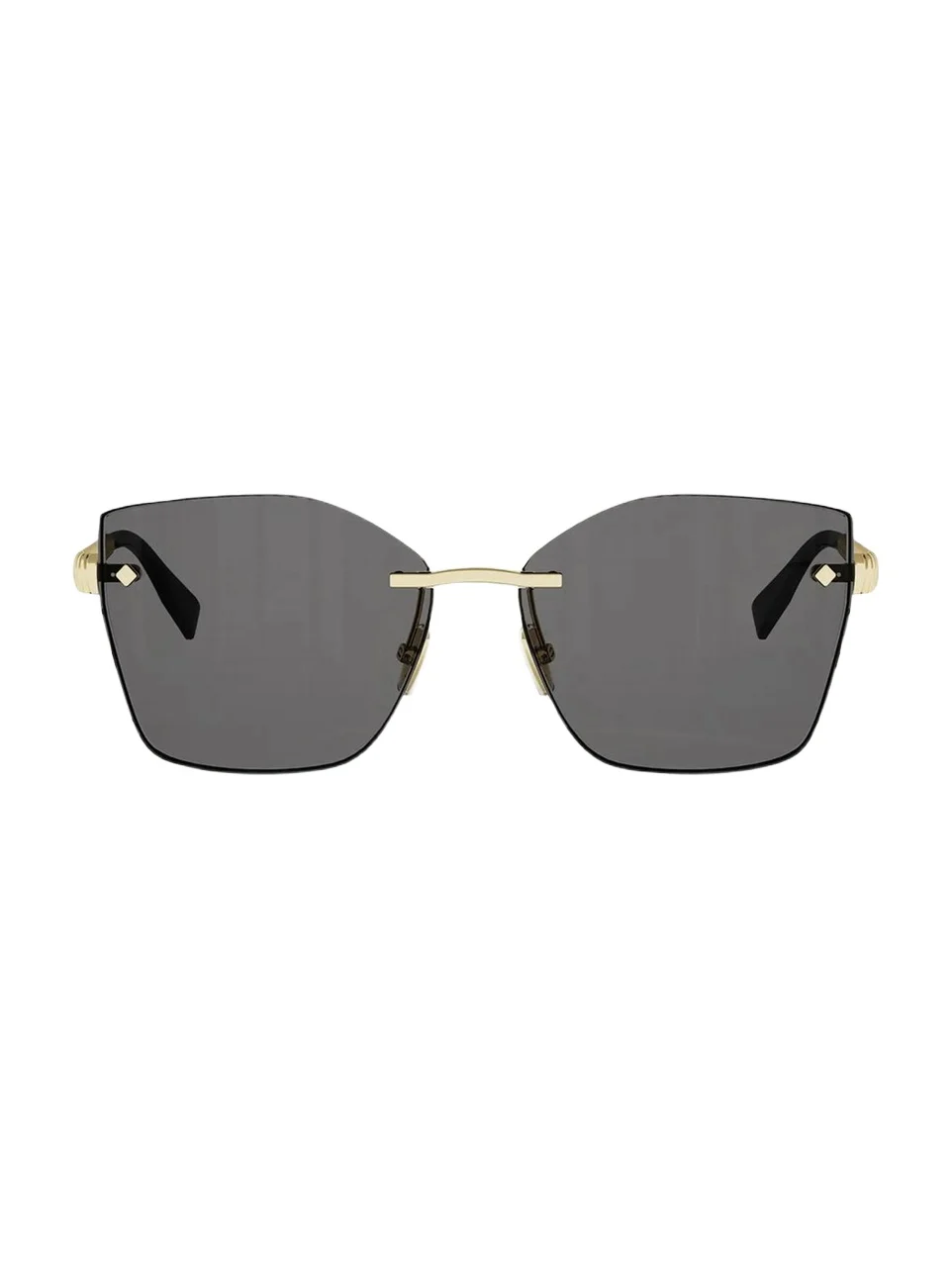 Tubogas Rimless Metal Square Sunglasses Tubogas Rimless Metal Square Sunglasses