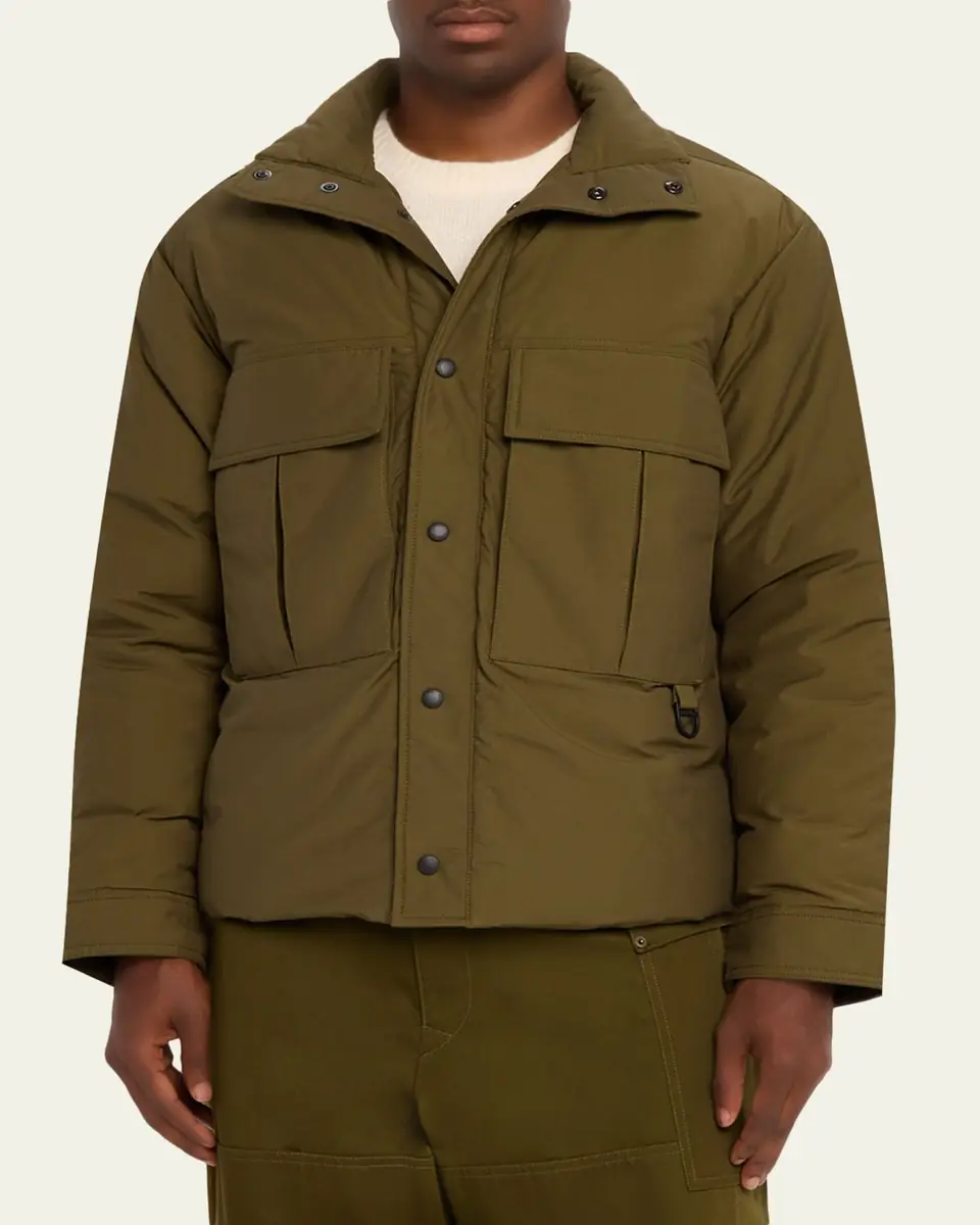 Canada Goose Men's Kirby Padded Ripstop Snap-Front Jacket | Thumbnail 4