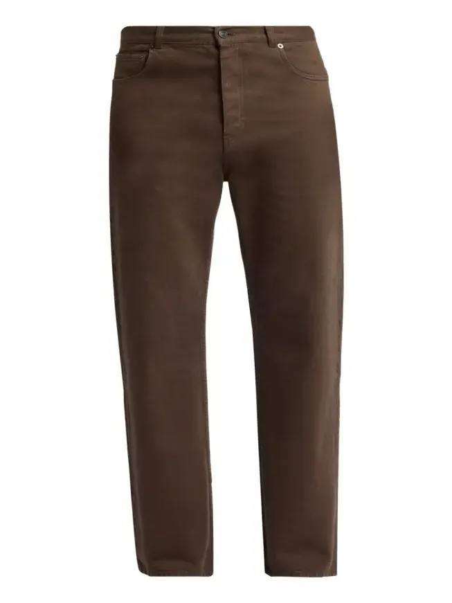 The Row Men's Siouxie Garment-Dyed Cotton Denim Jeans
