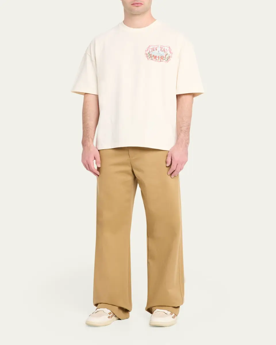 Amiri Men's Chateau Cotton T-Shirt | Thumbnail 2 Amiri Men's Chateau Cotton T-Shirt | Thumbnail 2