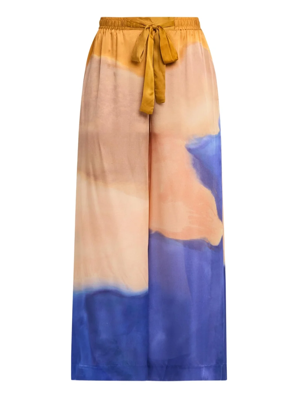 x Helen Frankenthaler Julien Silk-Chiffon Pants