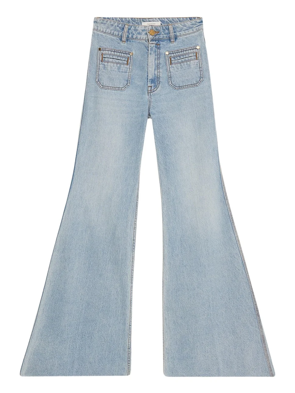 High-Rise Flare Jeans