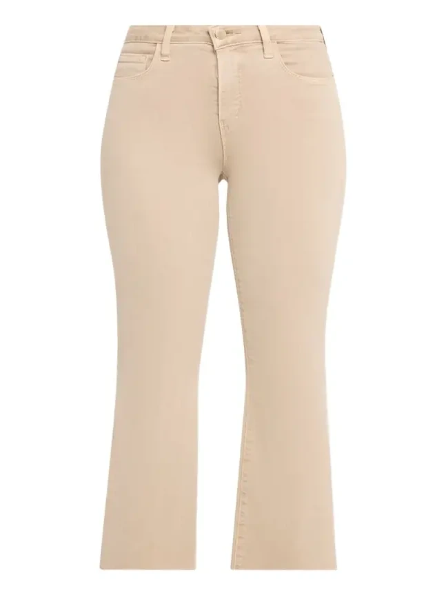 Kendra High-Rise Crop Flare Jeans