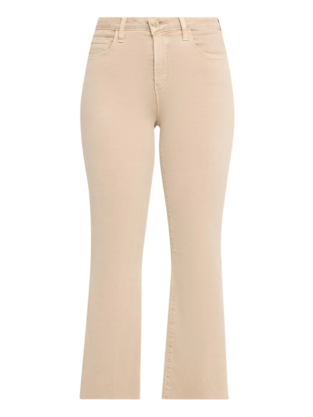 Kendra High-Rise Crop Flare Jeans