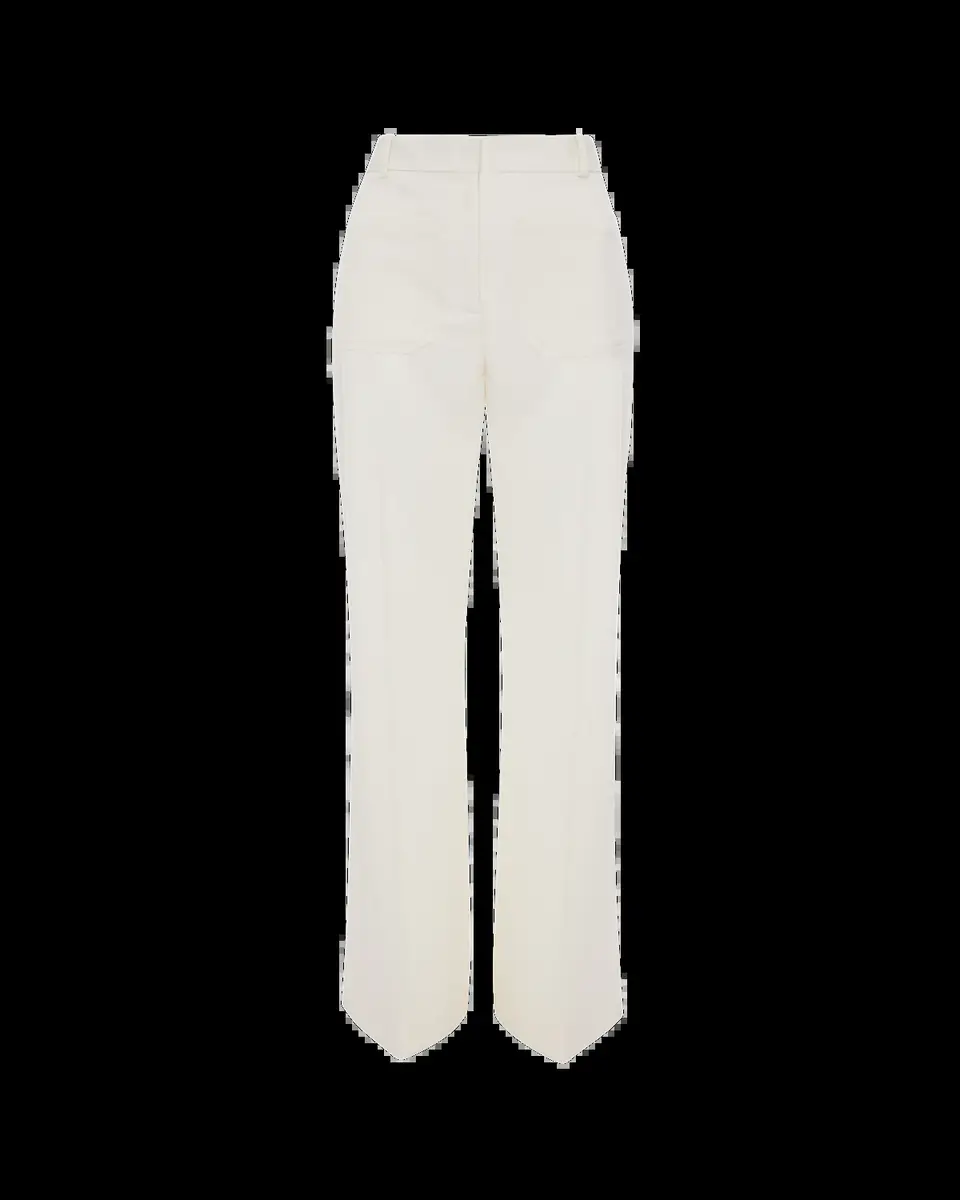 Victoria Beckham Alina Patch-Pocket Wide-Leg Trousers | Thumbnail 2 Victoria Beckham Alina Patch-Pocket Wide-Leg Trousers | Thumbnail 2