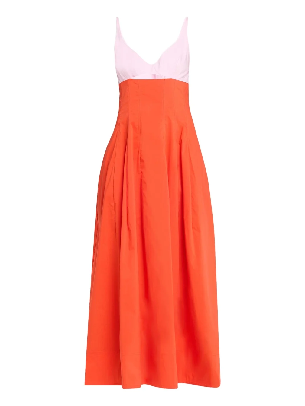 Simkhai Maddy Cotton Cut-Out Maxi Dress