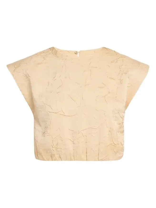 Gisella Satin Crop Top Gisella Satin Crop Top