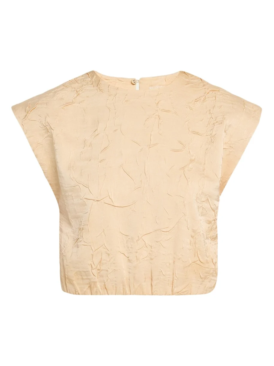 Gisella Satin Crop Top