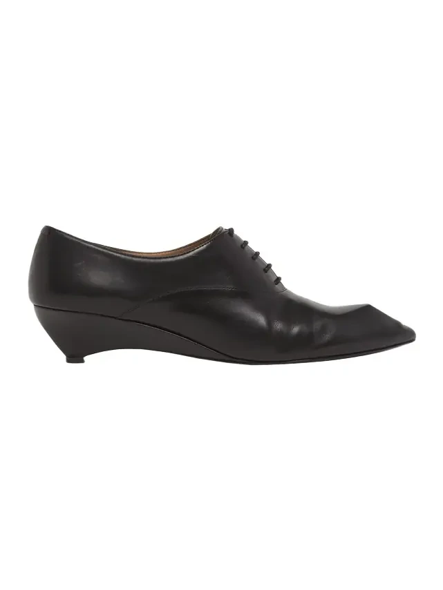 35mm Leather Oxford Wedges 35mm Leather Oxford Wedges