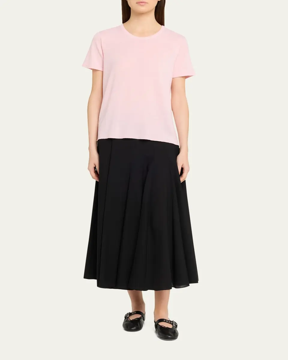 MAJESTIC FILATURES Machine Washable Cashmere Crewneck T-Shirt | Thumbnail 2 MAJESTIC FILATURES Machine Washable Cashmere Crewneck T-Shirt | Thumbnail 2