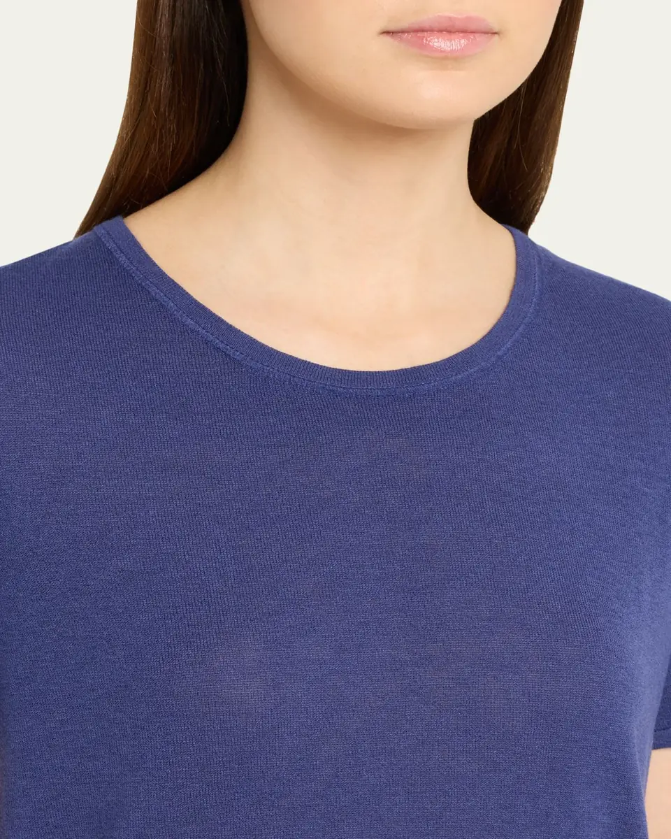 MAJESTIC FILATURES Machine Washable Cashmere Crewneck T-Shirt | Thumbnail 13 MAJESTIC FILATURES Machine Washable Cashmere Crewneck T-Shirt | Thumbnail 13