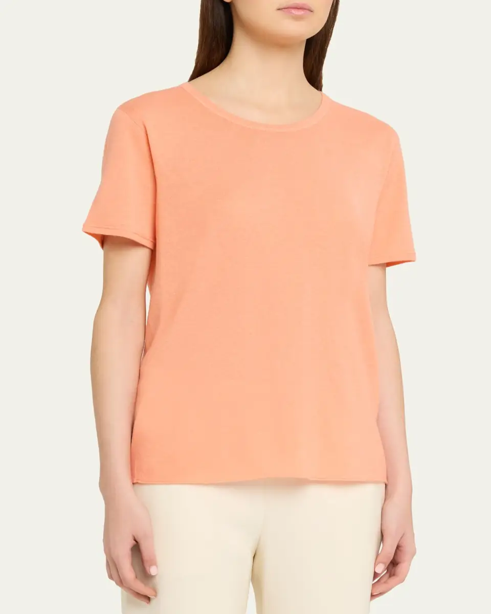 MAJESTIC FILATURES Machine Washable Cashmere Crewneck T-Shirt | Thumbnail 16 MAJESTIC FILATURES Machine Washable Cashmere Crewneck T-Shirt | Thumbnail 16
