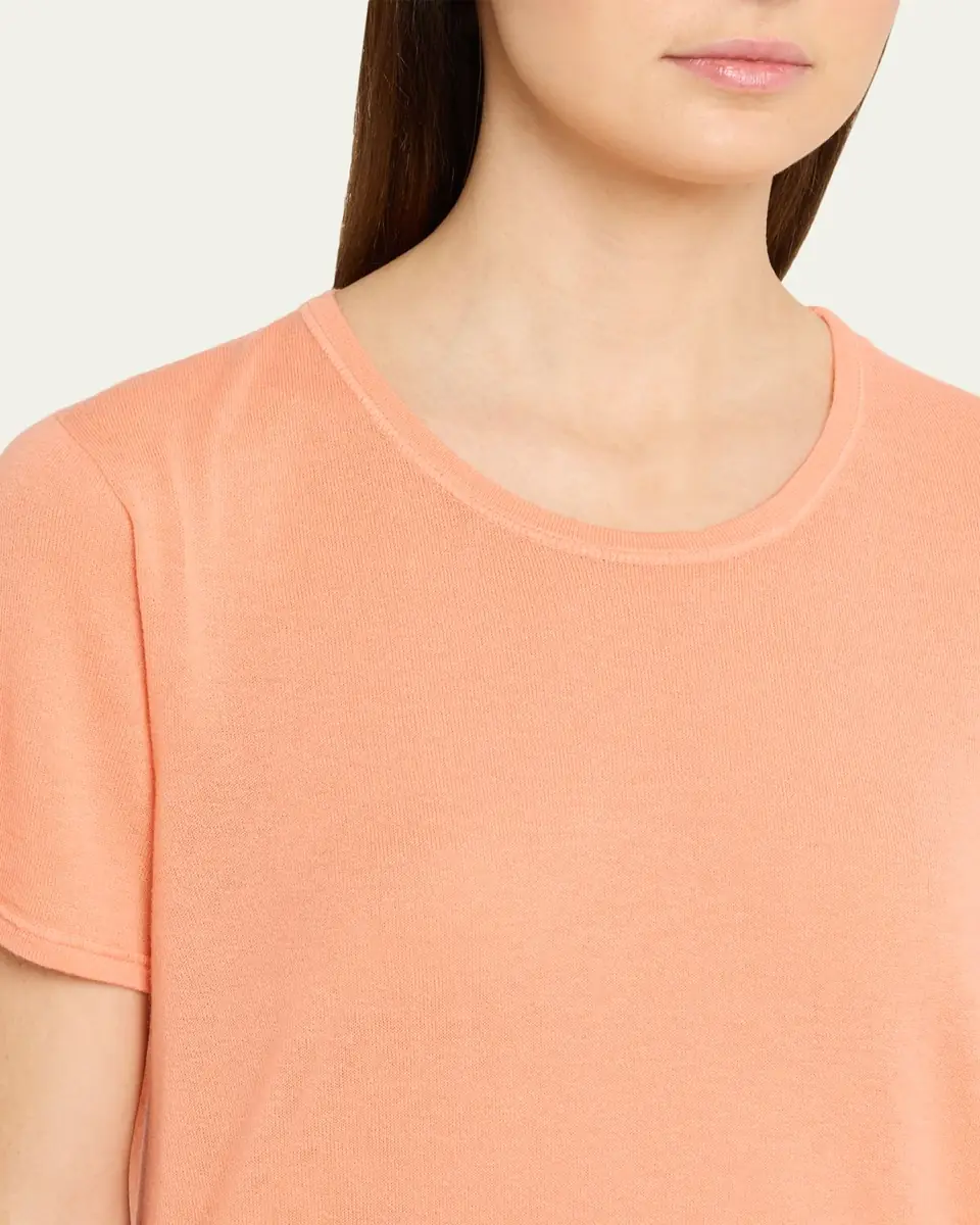 MAJESTIC FILATURES Machine Washable Cashmere Crewneck T-Shirt | Thumbnail 17 MAJESTIC FILATURES Machine Washable Cashmere Crewneck T-Shirt | Thumbnail 17